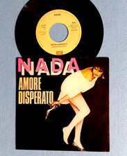 NADA AMORE DISPERATO / Da GRANDE Vinile 45 Giri EMI PORTOGALLO 1983