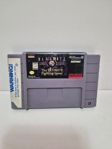 Ultimate mortal kombat snes - kombat, 3