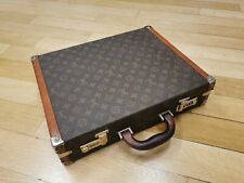 Louis Vuitton President Classeur Valigia LV 24H Monogram Pelle Vintage ORIGINALE