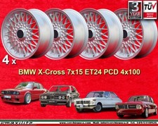 4 Cerchi BMW E30 E21 BBS style
