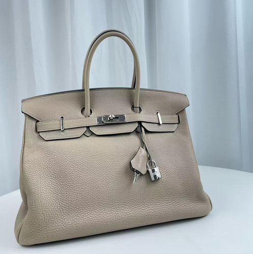 Hermès birkin gris - hermès,