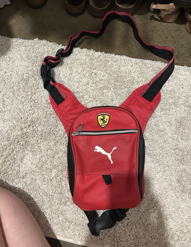 Borsa tracolla puma ferrari - a,