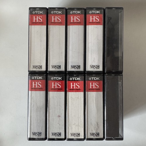 10x vhs tdk 45 - tdk, min