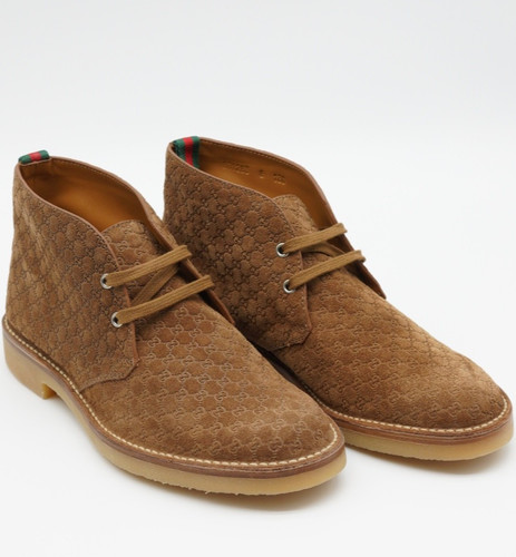 Gucci stivali uomo scamosciati
