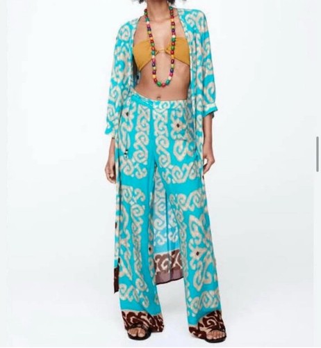 Zara ord set - co-ord, kimono