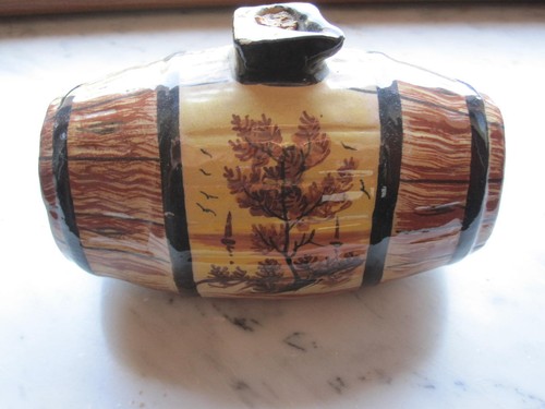 Botte borraccia ceramica - botte, in
