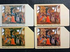 Schede Telefoniche Sip G 100/2 (Serie Cpl+Omaggio) "Botticelli - Firenze Uffizi"