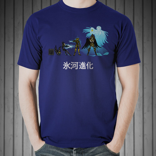 Saint seiya shirt - uomo, hyoga