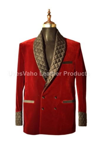 Giacca smoking maroon uomo - maroon,