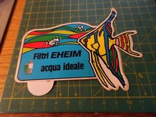 ADESIVO STICKER kleber  FILTRI EHEIM E TIMBRO AQUARIUM PIANETA ACQUA LUCCA