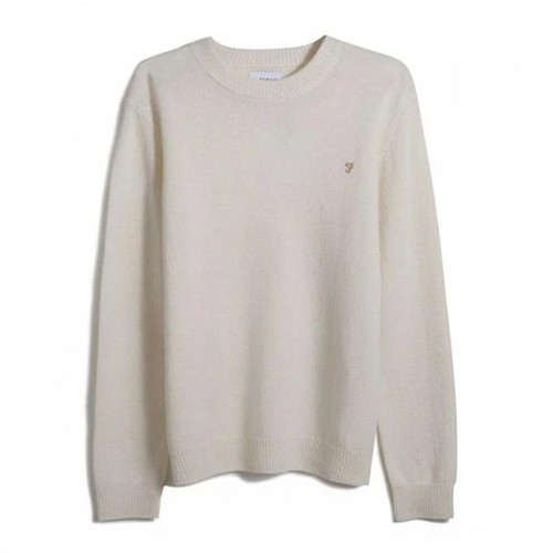Maglione uomo farah beige - uomo, lana