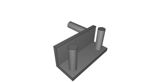Supporto clip porta - supporto,