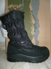 Vista Stivali Da Donna Invernali Stivaletti Boots Neri Tex NUOVI