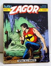 TUTTO ZAGOR n.63 Sfida All'Ignoto Agosto 1991 Bonelli