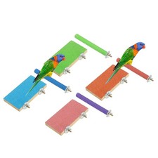 Perch per uccelli in legno