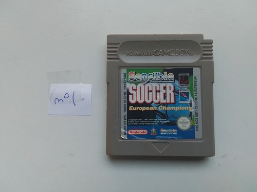 Sensible soccer sur gameboy - gameboy, et