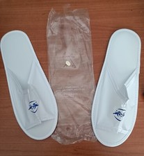 Pantofole Ciabatte Vintage Viaggiatori Wagon Lits Anni 90.Nuove