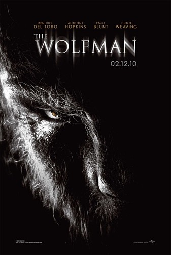 Locandina film the wolfman - film,