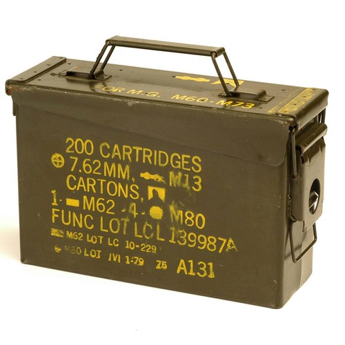 Army scatola munizioni - us,