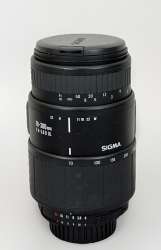 Teleobiettivo zoom sigma - teleobiettivo,