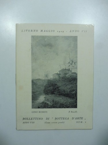 Bollettino bottega arte - bollettino, d'arte