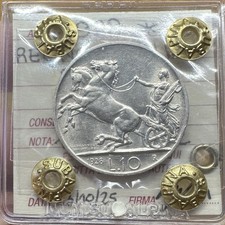 MONETA REGNO D' ITALIA BIGA 10