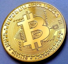 Bitcoin Criptomoneta Oro Nuova
