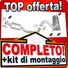 Scarico Completo per MITSUBISHI PAJERO PININ 1.8 GDI 3-porte 1999-2006 Marmitta