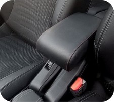 3 PEZZI Bracciolo PEUGEOT 2008 2013-2019 eco pelle nero -VENDITORE PROFESSIONALE