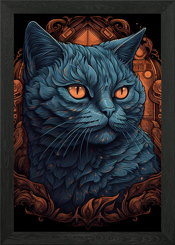 Poster arte parete con - da,
