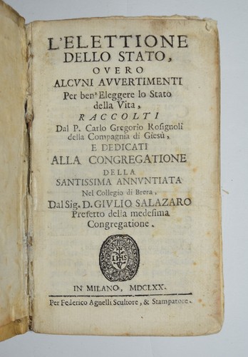 Elettione dello stato - dello, –