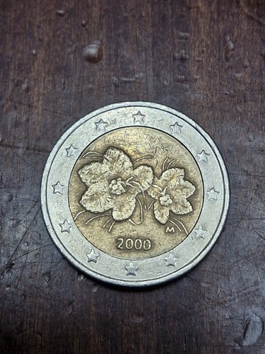 Moneta rara euro finlandia - rara,