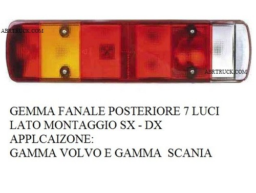 Gemma fanale plastica - gemma,