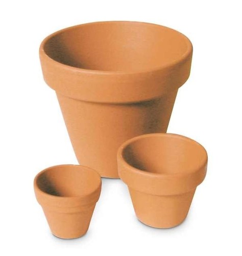 Vasetto terracotta per - terracotta,