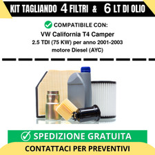 Tagliando per VW California T4