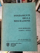 FONDAMENTI DELLA MISURAZIONE
