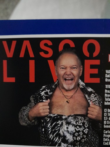 Biglietto vasco rossi 2023 - biglietto,
