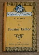 La Cousine Esther. Collections Familia. Maryan, M.: