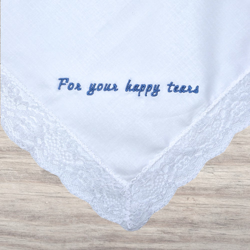 Fazzoletto sposa pizzo - da, in