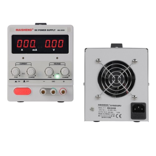 Alimentatore regolabile - dc,