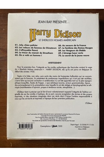 Jean ray présente harry - jean,