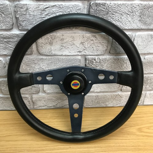 Volante pelle nera - in,