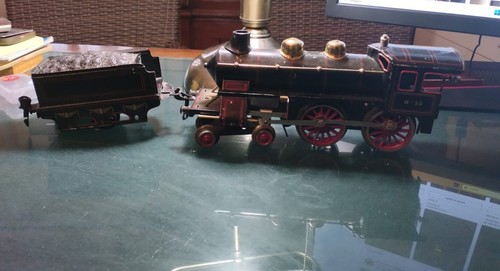 Locomotiva tender trenino - locomotiva,