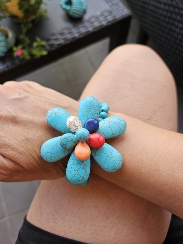 Bracciale donna pietra dure - bracciale,