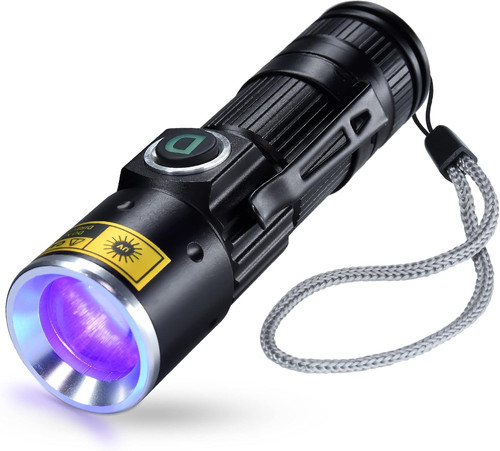 Torce 395nm ricaricabile - uv,