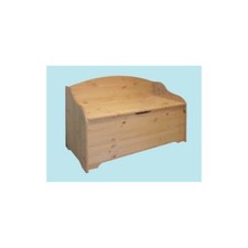 Cassapanca baule tirolese legno massello 100x41x67cm