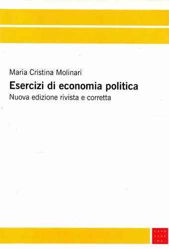 Esercizi economia politica - esercizi,