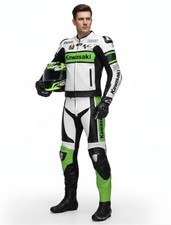 Tuta Moto Racing Kawasaki