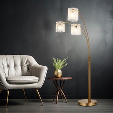 Lampada Da Terra Con Bastoni