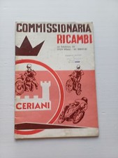 CERIANI forcelle ammortizzatori freni catalogo listino originale anni 70